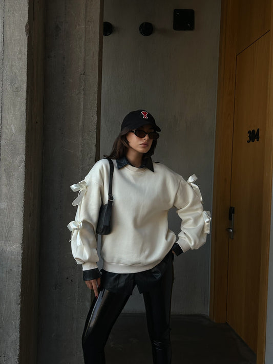 Pull chaud a noeuds en satin MRZ Line