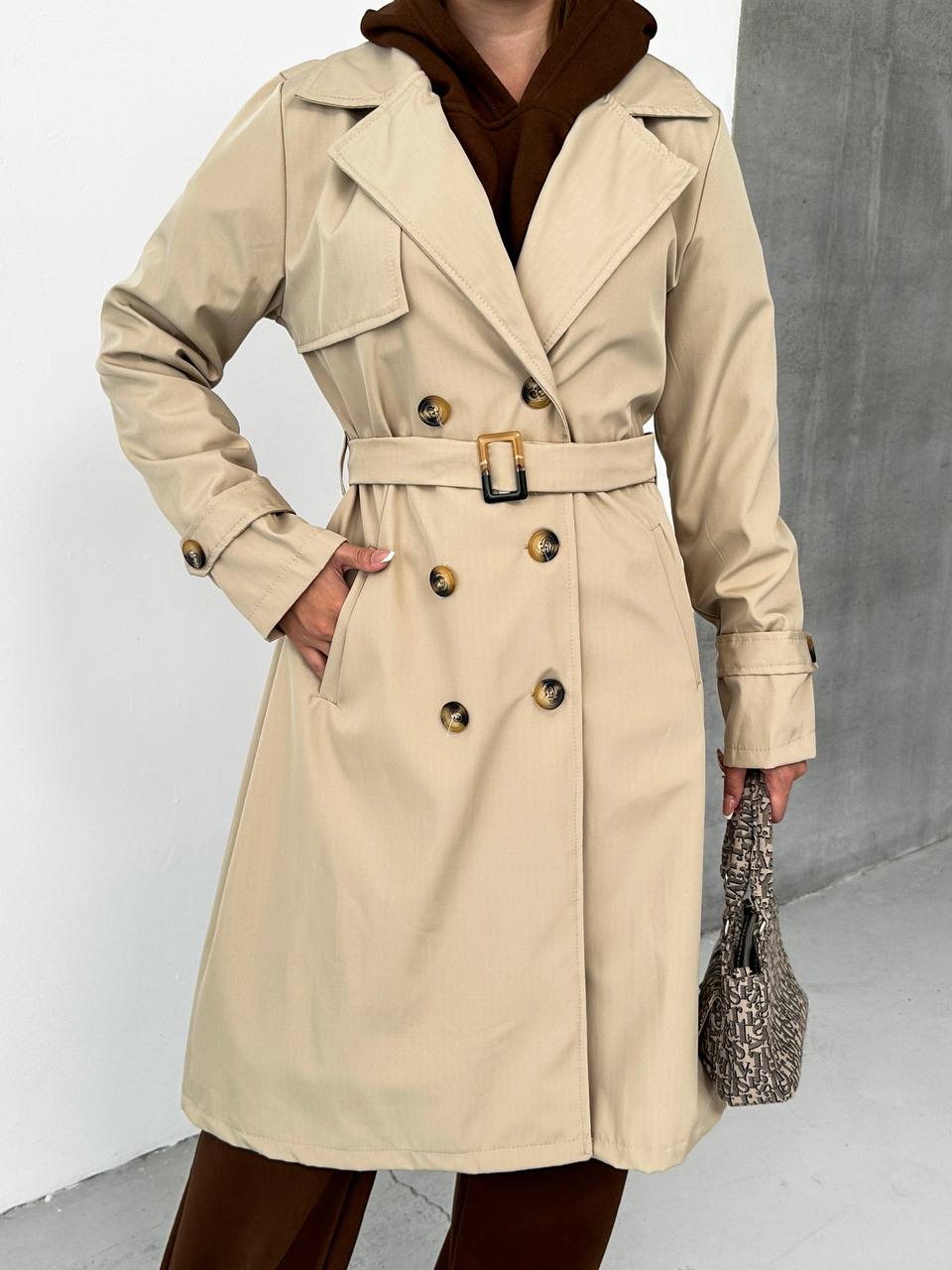 Trench fluide moderne chic MRZ Line